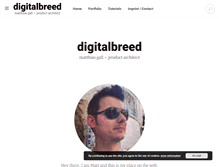 Tablet Screenshot of digitalbreed.com